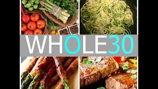 Whole 30 Diet  Meal Plan [upl. by Enamrahc]