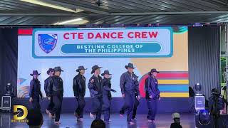 UBELT Dance 13  Eliminations BESTLINK COLLEGE OF THE PHILIPPINES CTE DANCE CREW [upl. by Nolrak]