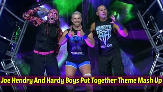 Joe Hendry And Hardy Boys Put Together Theme Mash Up At TNA Emergence [upl. by Gabey902]