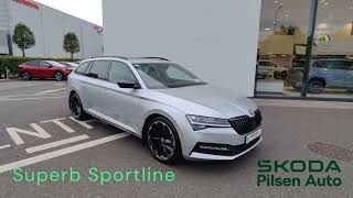 2023 Skoda Superb Sportline in Brilliant Silver [upl. by Urian]