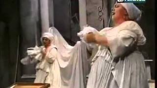 Fiorenza Calogero  La Gatta Cenerentola Secondo coro delle lavandaie 1999 [upl. by Berlin]