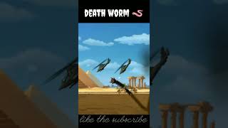 Death worm 🪱 game 🎮 shorts short youtube ytshort gameplay [upl. by Jobyna827]