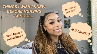 WHAT I WISH I KNEW BEFORE STARTING NURSING SCHOOL… [upl. by Sneve]