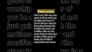 Daily prayerrenewedmindsx1i prayer worship god [upl. by Nomra]