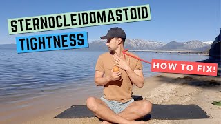 How to Fix Sternocleidomastoid SCM Tightness  Torticollis [upl. by Micco]