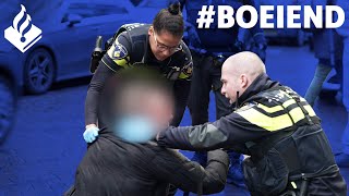 Man KO Geslagen  Aanhouding Verzet  Dienst met Keashia  Bureau Rotterdam [upl. by Ahset112]