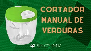 Cortador Para Verduras y Futas Manual Ideal Para Platillos Rápidos y Fáciles │Slim Company [upl. by Nerrak]