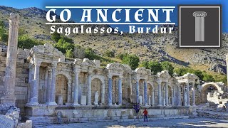 Sagalassos Burdur Walking Tour Go Ancient  S1E2 [upl. by Saibot]