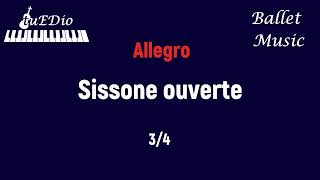 Sissone ouverte Allegro 34 Ballet Music tuEDio [upl. by Shelby]