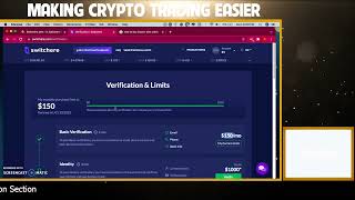 How to buy Bitcoin on switchere using credit card without 3d verification KYC for beginners 1000USD [upl. by Sitrik]