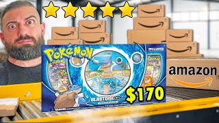 I Bought Amazons Highest Rated Pokemon Boxes Worth It [upl. by Eissahc]