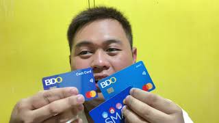 How To Avail BDO Cash Card and What’s The Difference Between with Debit Card  ReyRey Tinaco PH [upl. by Eniamret]