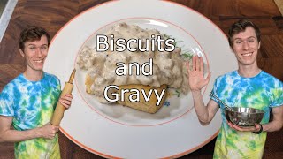 Today for Brunch Biscuits and Gravy [upl. by Lilla]