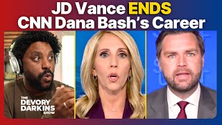 JD Vance ENDS CNN Dana Bash’s Career LIVE on Air [upl. by Pacian661]