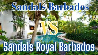 Sandals Barbados amp Royal Barbados FULL AllInclusive Resort Tour Your Complete Sandals Resort Tour [upl. by Carlynn485]