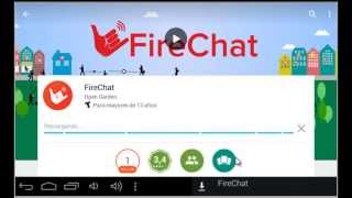 Tutorial como funciona FireChat Colombia [upl. by Remoh]