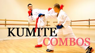 10 BEST KUMITE COMBOS 🥋⛩ [upl. by Perpetua]