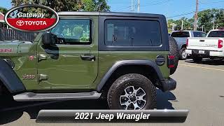 Used 2021 Jeep Wrangler Rubicon Toms River NJ W870626A [upl. by Josiah]