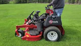 Mowing  Exmark Vertex X 2024 and GrassFlap [upl. by Galang]