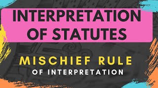 INTERPRETATION OF STATUTES Rule of Beneficial construction [upl. by Leighland]