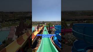 LA DESCENTE DE TOBOGGAN LA PLUS LENTE AU MONDE  shortvideo waterslide job [upl. by Hareema]