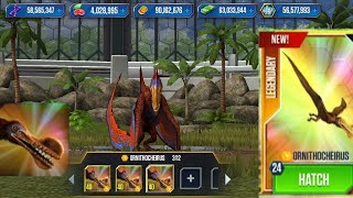 Ornithocheirus max feed outJurrasic world the game [upl. by Jethro32]