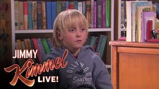 Jimmy Talks to Kids About Driving and Money [upl. by Nylodnew]