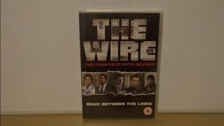 The Wire Season 5 UK DVD Unboxing [upl. by Attekal]