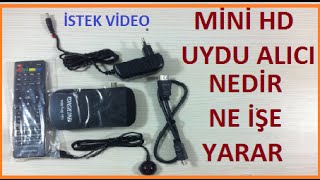 Mini HD Uydu Alıcısı Nedir Nasıl Bağlanır Full HD Uydu Alıcısı [upl. by Mia]