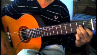 Ya Hassra  Maroc Song   Guitar Tutorial [upl. by Grethel]