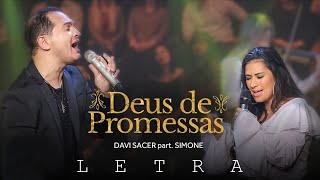 Davi Sacer  Deus de Promessas  Letra [upl. by Letnuhs]