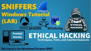 Sniffers Tutorial using Windump Wireshark  Mastering Network Packet Sniffing  Ethical Hacking [upl. by Garret660]