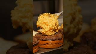 Buttery scrambled egg breakfast burger shorts [upl. by Adrianna992]