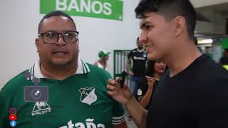 Deportivo Cali vs Pereira reacciones del Hincha del DEPORTIVOCALI luego de la derrota [upl. by Acila]