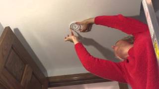 Installing A Battery Operated Smoke Alarm [upl. by Murphy812]