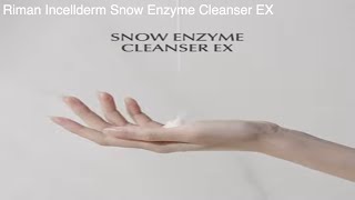 NEW RIMAN INCELLDERM Snow Enzyme Cleanser  Worth the Hype [upl. by Galatia897]