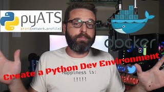 Create a Python Dev Environment with Docker and VS Code  NetDevOps and PyATS part 1 [upl. by Alaj]