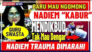 🔴 TRAUMA DIMARAHI NADIEM quotKABURquot SAAT BU ANITA MULAI NGOMONG [upl. by Lyrej]