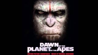 Dawn of The Planet of The Apes Soundtrack  05 Close Encounters of the Furred Kind [upl. by Joshuah]