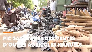 Niger fabricants et revendeurs d’outils agricoles manuels se frottent les mains [upl. by Buddie823]