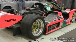 The Mazda 767  26B Four Rotor at Downing Atlanta Revving up [upl. by Lourdes]