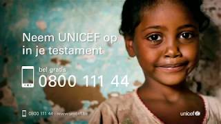 JOUW testament kan een kwetsbaar kind redden – UNICEF België 30 seconden [upl. by Gardol509]