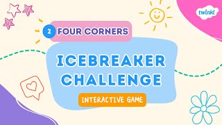 Four Corners Icebreaker Challenge  Back to School Classroom Activity  Twinkl USA [upl. by Patience]