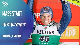 First World Cup win of the season for Johannes Lamparter  Otepää  FIS Nordic Combined [upl. by Appleton]