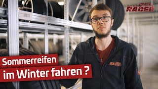 Sommerreifen im Winter fahren   Original Räder klärt auf [upl. by Iras]