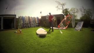 Starboard inflatable Surfshop Fehmarn Zeitraffer [upl. by Anirres]