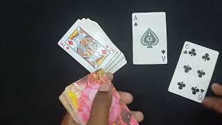 Cards game andar bahar new trick  andar bahar new trick by card game video  card game tricks [upl. by Aneelehs]