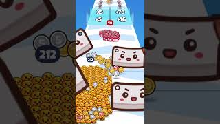 Food run gameplay foodrunfoodfunnygamesgamingbgmifreefireviralshortspubgstackballjelly [upl. by Arima358]