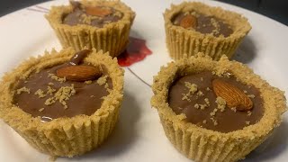 Chocolate Tart recipe by Let’s Cook With Rida  without oven amp eggless recipe [upl. by Hillier]