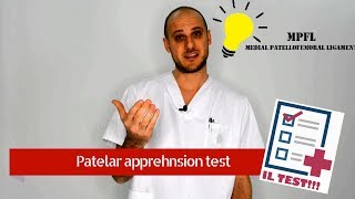 Patellar apprehnsion test [upl. by Frear625]